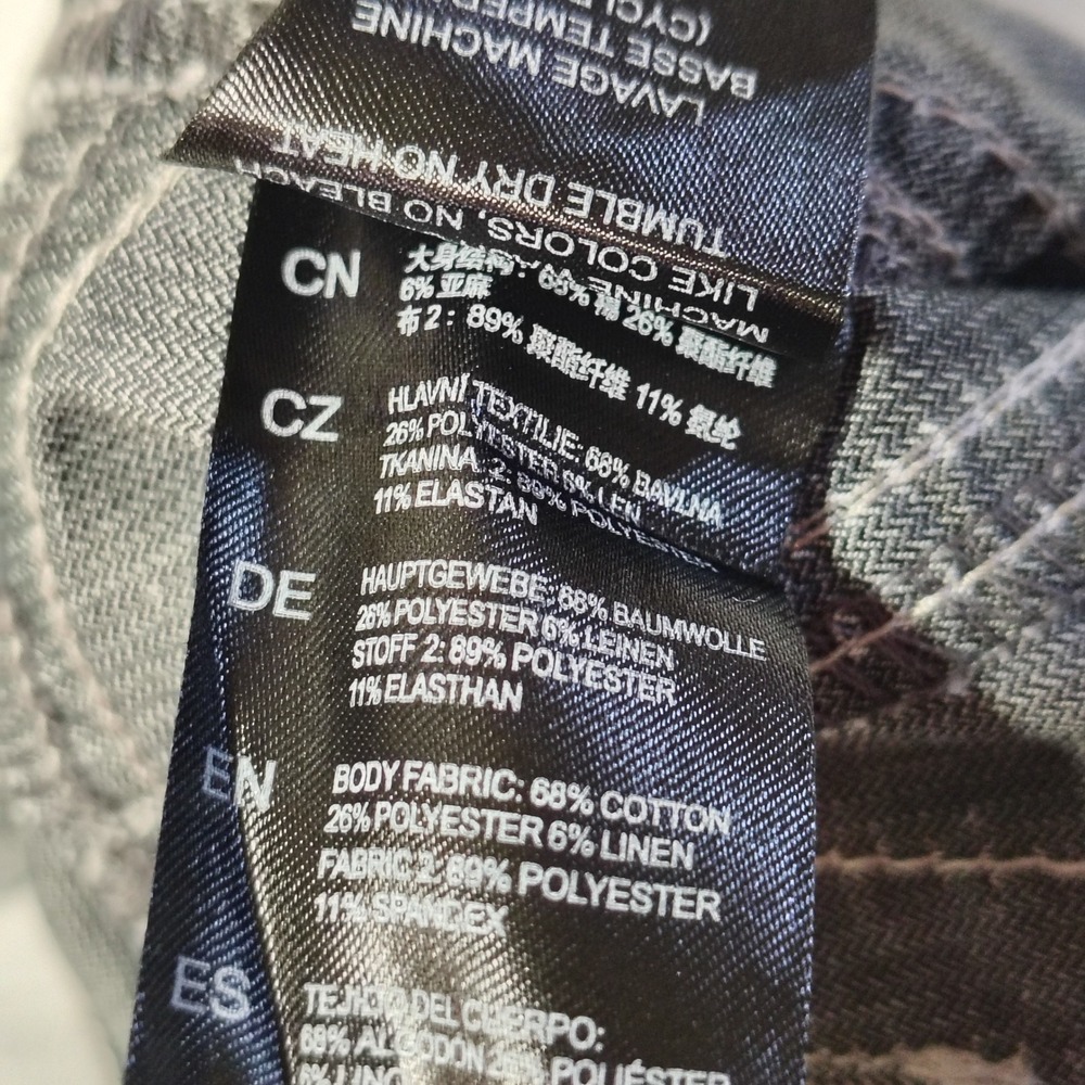 KUHL Pants Womens 12 Regular Ash Gray Cabo Linen Blend Hiking Style 6272 - Picture 12 of 15